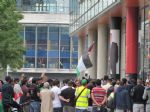 Palestinian Demo at MediaCityUK Salford